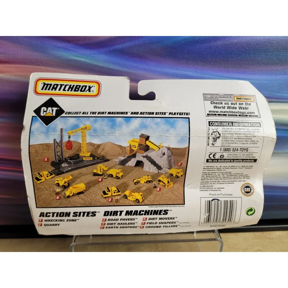 MATCHBOX Dirt Machines-Dirt movers, Vintage, 1997